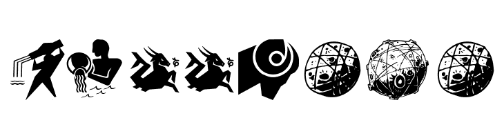 AstroSymbolsThree  Free Fonts Download