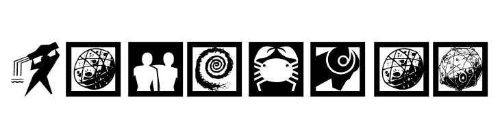 AstroSymbolsThree  Free Fonts Download