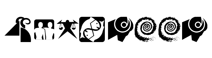 AstroSymbolsThree  Free Fonts Download