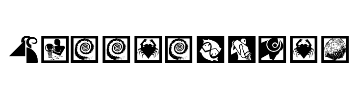 AstroSymbolsThree  Free Fonts Download