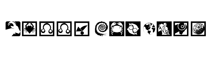 AstroSymbolsThree  Free Fonts Download