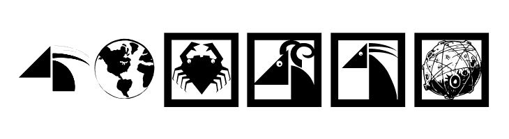 AstroSymbolsThree  Free Fonts Download