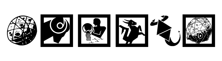 AstroSymbolsThree  Free Fonts Download