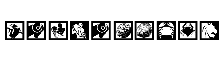 AstroSymbolsThree  Free Fonts Download