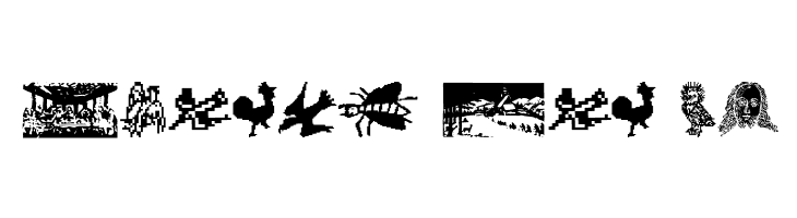 Woodcuts2007  Free Fonts Download