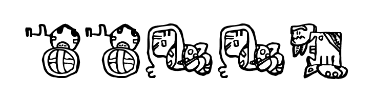 MayanMexicanSymbols  Free Fonts Download