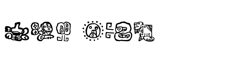 MayanMexicanSymbols  Free Fonts Download