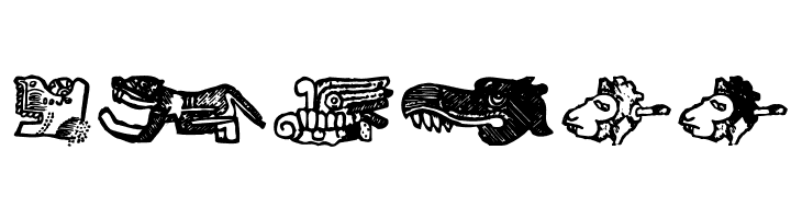 MayanMexicanSymbols  Free Fonts Download