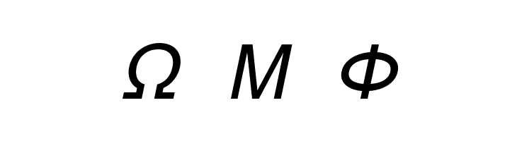 Symbol MW Italic  Free Fonts Download