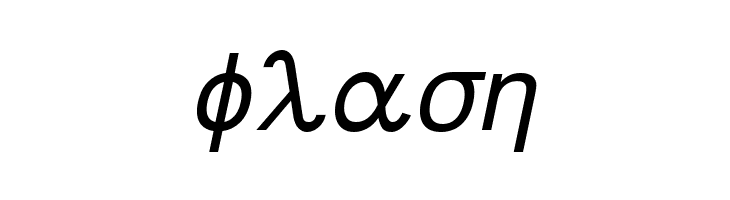 Symbol MW Italic  Free Fonts Download