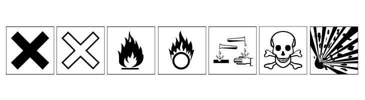 WarnSymbols3  Free Fonts Download
