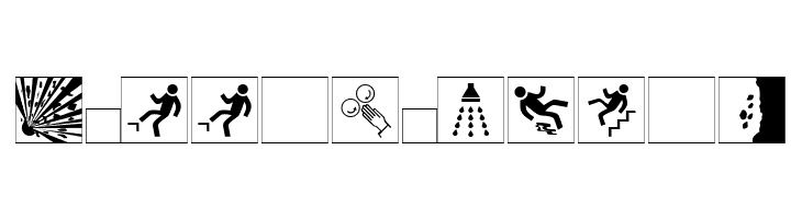 WarnSymbols3  Free Fonts Download