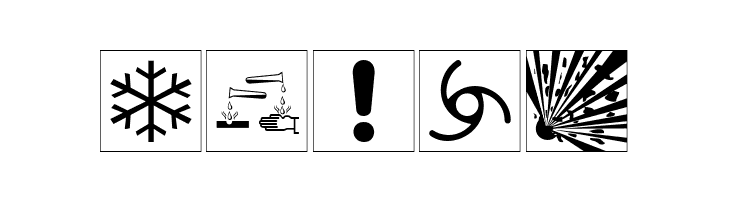 WarnSymbols3  Free Fonts Download