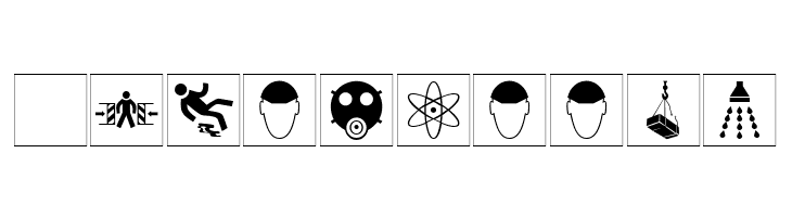 WarnSymbols3  Free Fonts Download