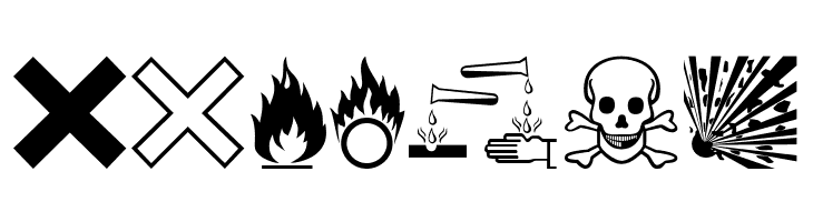 WarnSymbols1  Free Fonts Download