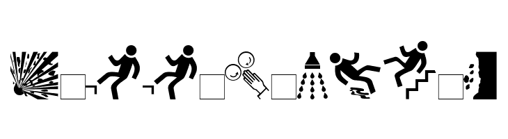 WarnSymbols1  Free Fonts Download