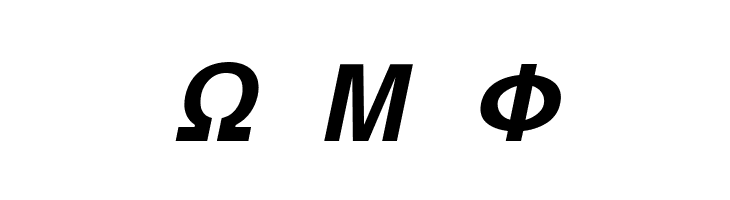 Symbol MW Bold Italic  Free Fonts Download