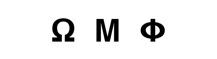 Symbol MW Bold  Free Fonts Download