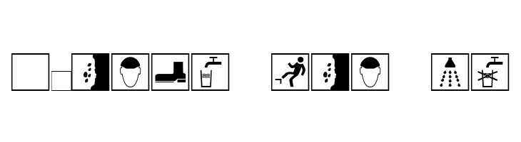 WarnSymbols2  Free Fonts Download