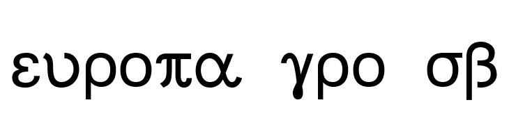 Symbol MW  Free Fonts Download