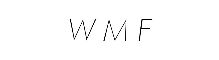Futura Thin Italic  Free Fonts Download