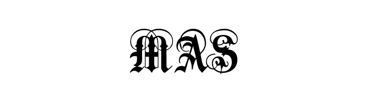 MAS AnglicanText Font