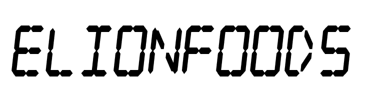Digital dream Fat Skew Narrow  Free Fonts Download