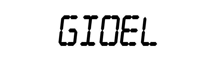 Digital dream Fat Skew Narrow  Free Fonts Download