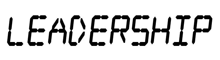 Digital dream Fat Skew Narrow  Free Fonts Download