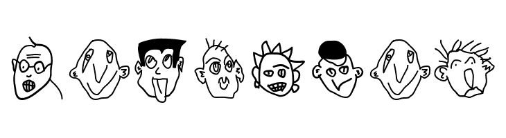 HumanHeads  Free Fonts Download