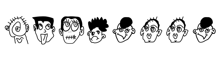 HumanHeads  Free Fonts Download
