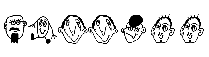 HumanHeads  Free Fonts Download