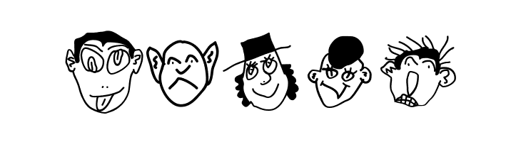 HumanHeads  Free Fonts Download