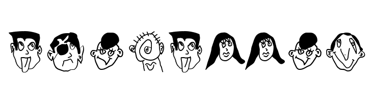 HumanHeads  Free Fonts Download