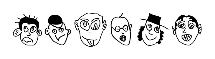 HumanHeads  Free Fonts Download