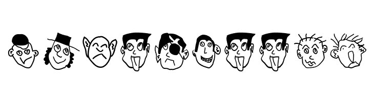 HumanHeads  Free Fonts Download