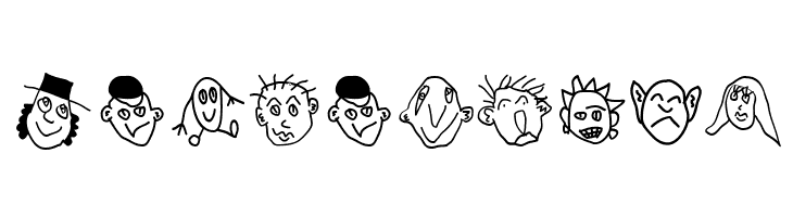 HumanHeads  Free Fonts Download