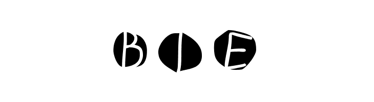 DiskO-MediumInverse  Free Fonts Download