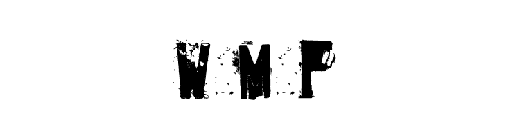 Destroyed License Plate  Free Fonts Download