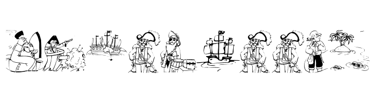 Piratical  Free Fonts Download