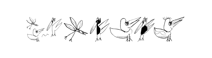 BirdsEtcetera  Free Fonts Download