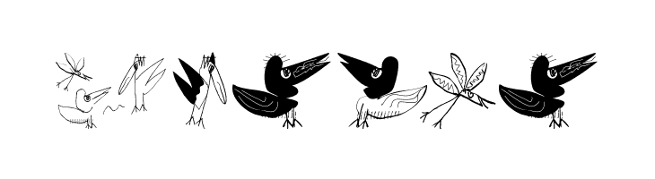 BirdsEtcetera  Free Fonts Download