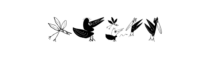 BirdsEtcetera  Free Fonts Download