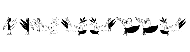 BirdsEtcetera  Free Fonts Download