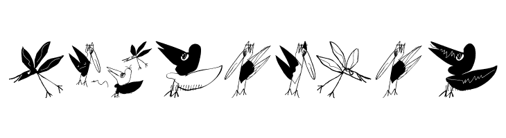 BirdsEtcetera  Free Fonts Download