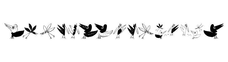 BirdsEtcetera  Free Fonts Download