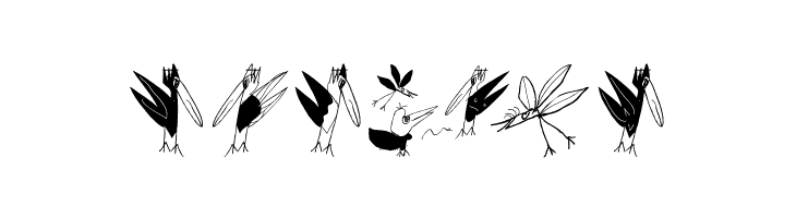 BirdsEtcetera  Free Fonts Download