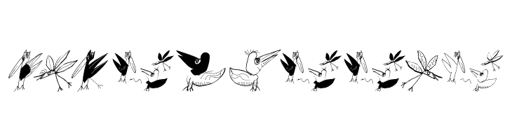 BirdsEtcetera  Free Fonts Download
