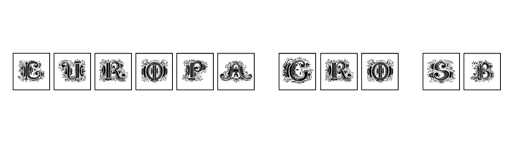 SilvestreInitialsSquares  Free Fonts Download
