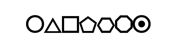 ESRI Geometric Symbols  Free Fonts Download